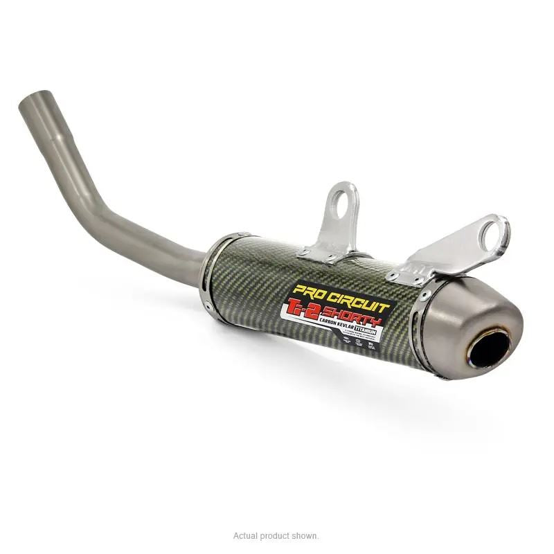 Pro Circuit Ti-2 Shorty Carbon Kevlar/Titanium Silencer For KTM XC-W 250 2011-2016
